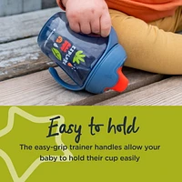 Tommee Tippee Sippee Trainer Cup with Handles, Spill-Proof, 8oz, 7m+, Pack of 2 (Designs Will Vary), 7m+