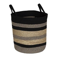 hometrends Medium 3 Color Basket with Handles