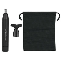 The Barber Shop PRO Series by Conair Grooming Battery Operated Diamond Head Nose Ear Trimmer with Multi Face Trimmer Head