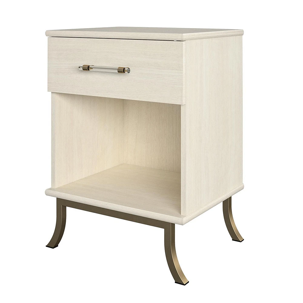 Little Seeds Monarch Hill Clementine White Nightstand