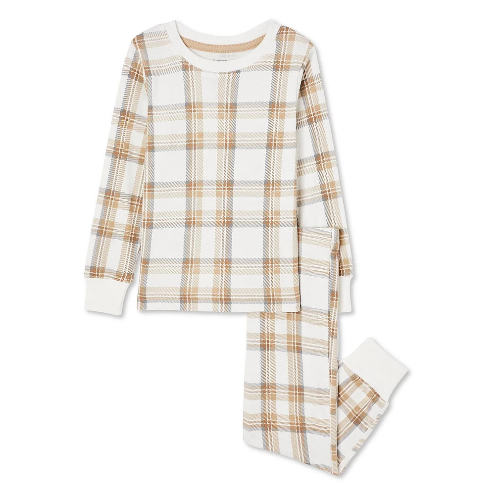 George Toddler Boys' Rib Pajama 2-Piece Set