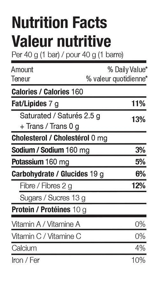 Peanut Butter SoLo GI® Low Glycemic Nutrition & Energy Bar