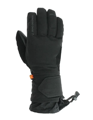 Zero Degree Men's waterproof ski glove, Zero Degree Men's waterproof soft shell ski gloves