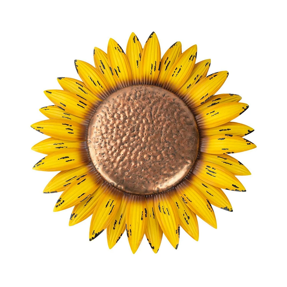 Hometrends Sunflower Metal Wall Art