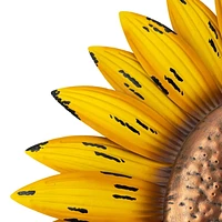 Hometrends Sunflower Metal Wall Art