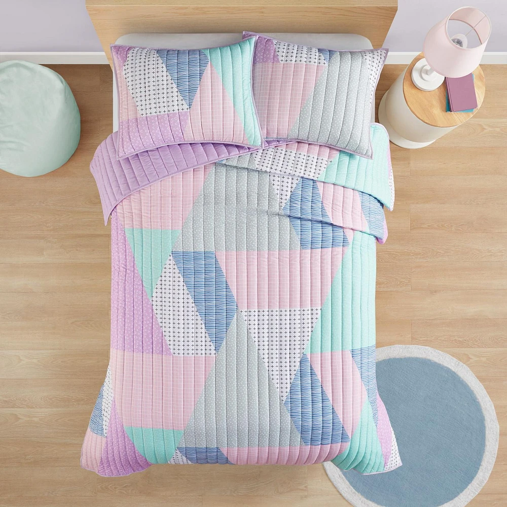 Mainstays Kids River 3 Piece Quilt Set