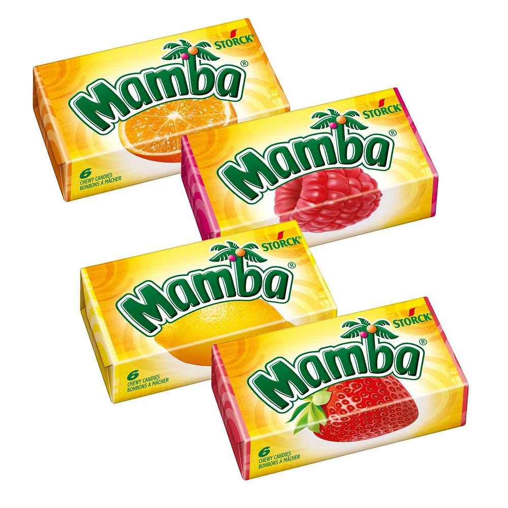 Mamba fruit chews, 79.5 g