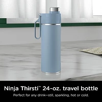 Ninja Thirsti 18oz. Travel Bottle, Blue