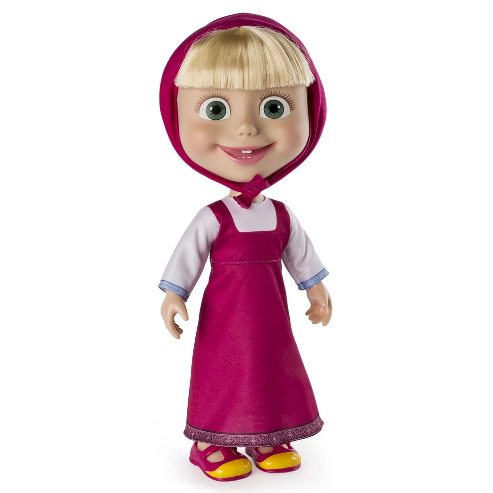 Masha & The Bear Masha And The Bear - 12” Giggle And Play Masha - Interactive Doll