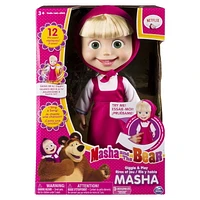 Masha & The Bear Masha And The Bear - 12” Giggle And Play Masha - Interactive Doll