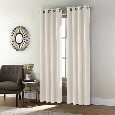 Liama 100% Total Blackout Grommet Curtain Panel Pair by Thermaplus