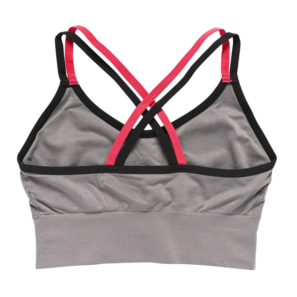 Reebok Ladies' 2 Pack Seamless Strappy Longline Bralettes