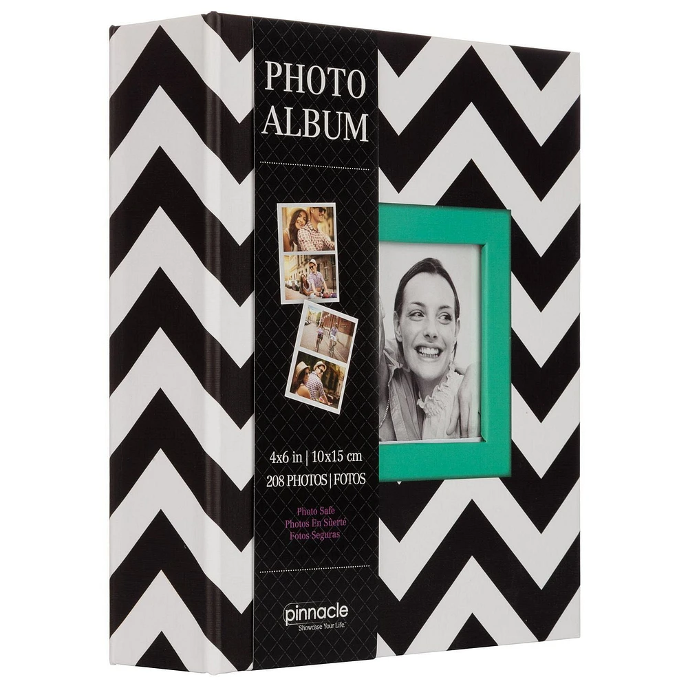 Pinnacle Frames 2-up Chevron Photo Album