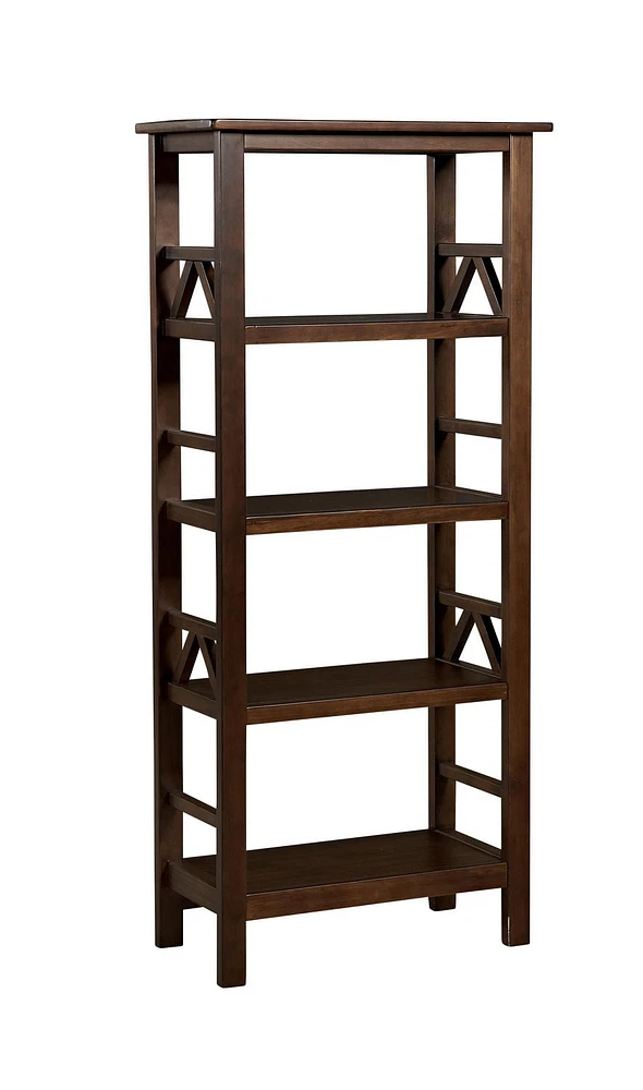 Edgewood Antique Tobacco Bookcase