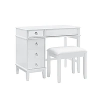 Tasha White Vanity Set