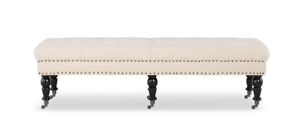 Aubrey Natural 62-Inch Bench