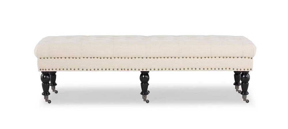 Aubrey Natural 62-Inch Bench