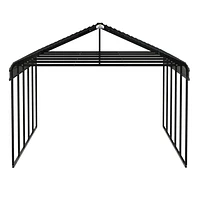 Arrow Carport 20 ft. x 24 ft. x 9 ft. Charcoal