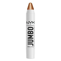 NYX PROFESSIONAL MAKEUP, Crayon polyvalent pour le visage Jumbo, Fini nacré, Formule végétalienne - Blueberry Muffin Surligneur en bâton ultra-doux au fini nacré