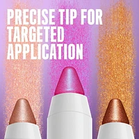 NYX PROFESSIONAL MAKEUP, Crayon polyvalent pour le visage Jumbo, Fini nacré, Formule végétalienne - Blueberry Muffin Surligneur en bâton ultra-doux au fini nacré