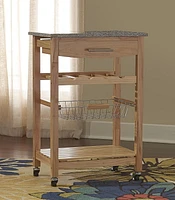 Spence Natural Kitchen Cart