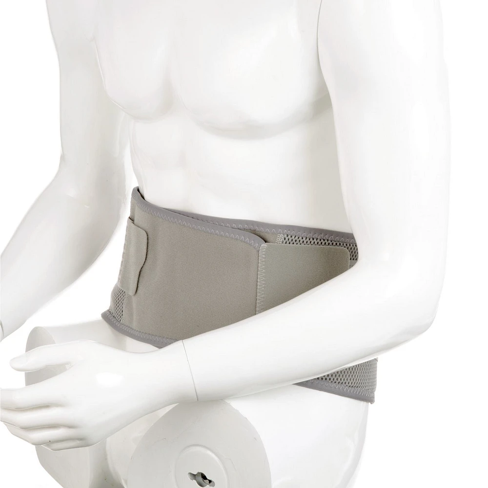 Support de stabilisation lombaire Tensor(MC), gris, grand/très grand Support de lombaire