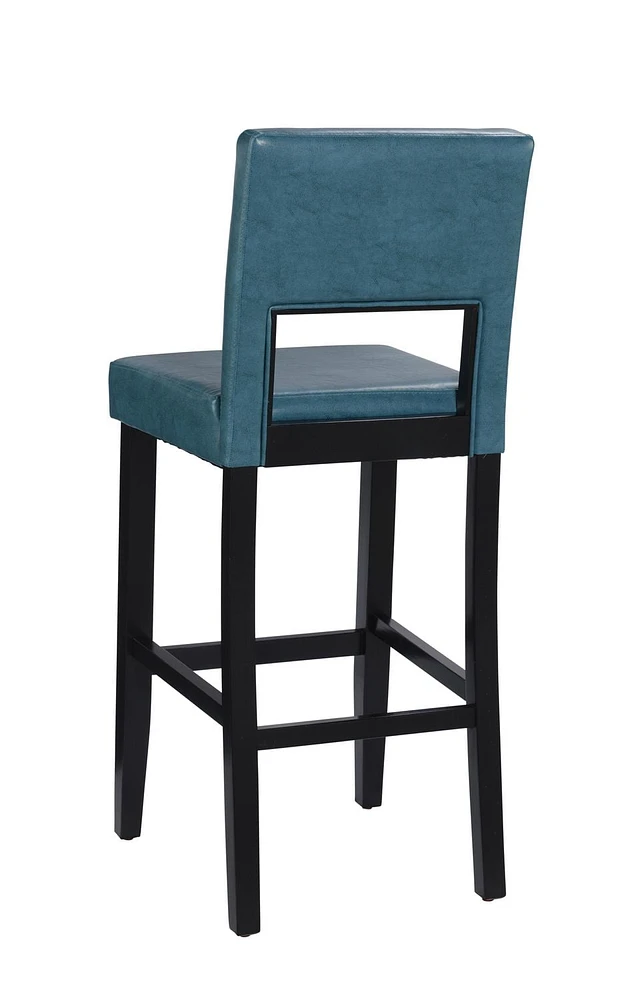 Wallace Agean Blue Bar Stool