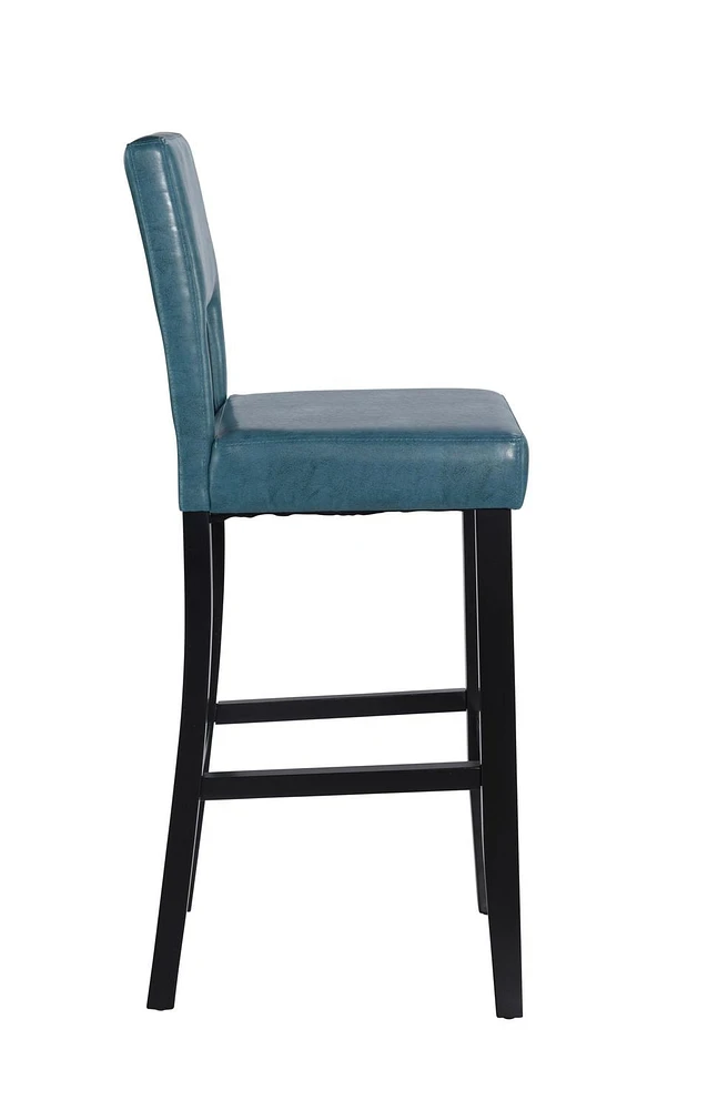 Wallace Agean Blue Bar Stool