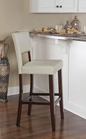 Wallace White Counter Stool