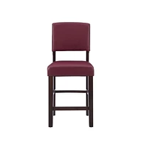 Benson Red Counter Stool