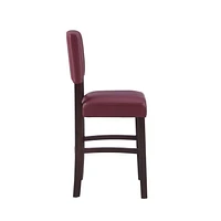 Benson Red Counter Stool