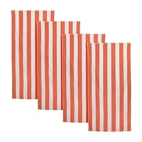 MAINSTAYS CABANA STRIPE BEACH TOWEL 4 PACK