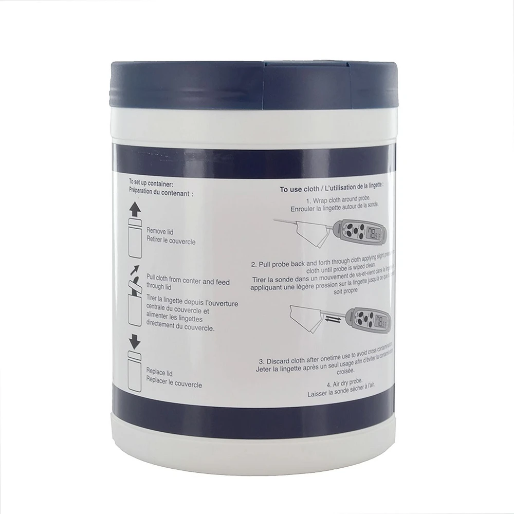 Lingettes pour sonde