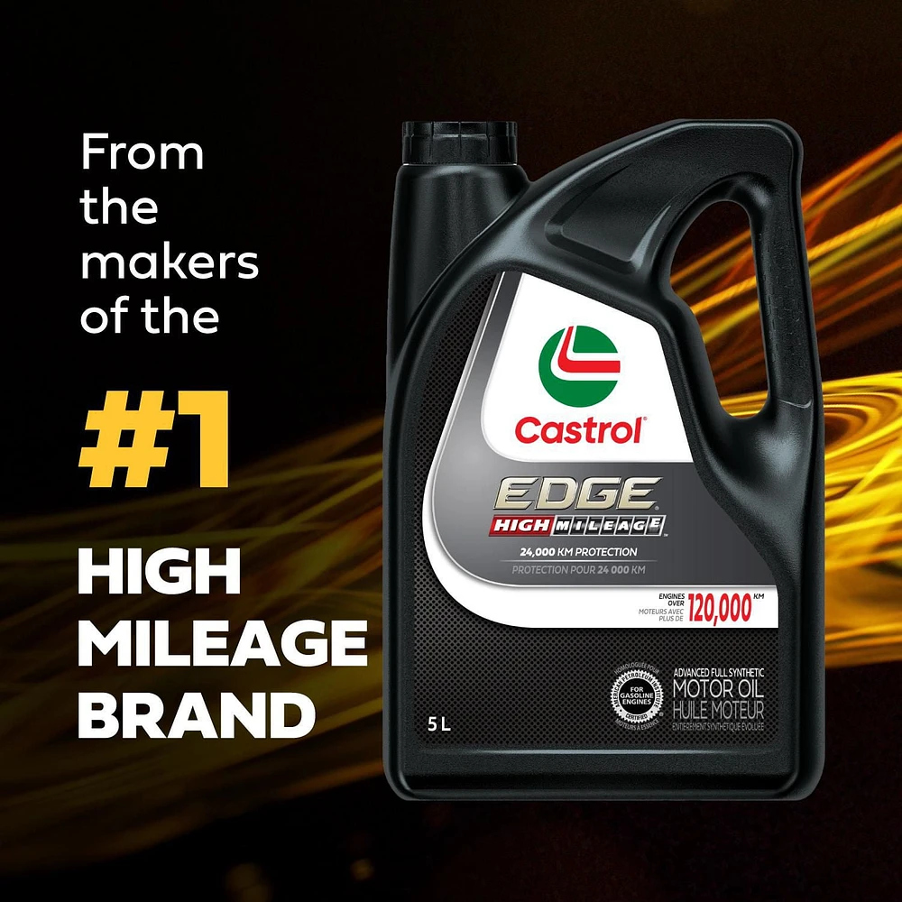 CASTROL EDGE HM 5W20 5L, CASTROL EDGE HIGH MIL 5W20 5L