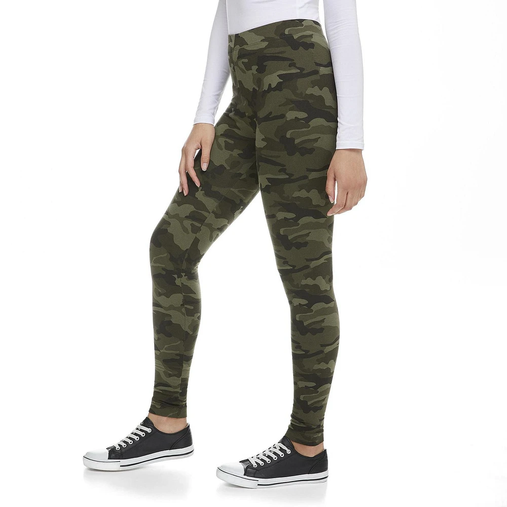 Legging de base imprimé George pour femmes Tailles TP–TTG