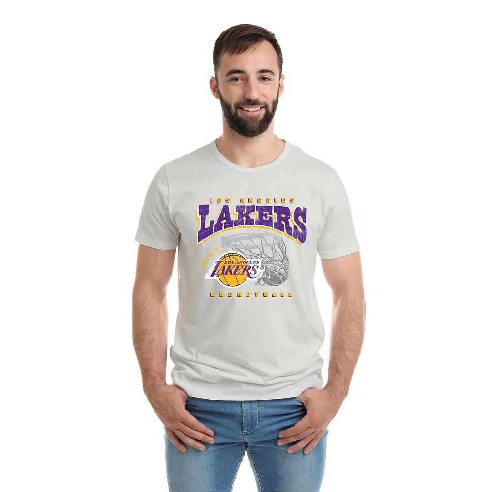 NBA Los Angeles Lakers Men's Game Short Sleeve T-Shirt *On-Line Exclusive