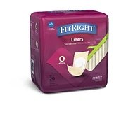 Protège-incontinence Fitright, absorption modérée, taille 13"x34", sac de 20