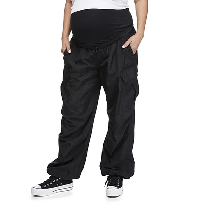 Paisley Sky Maternity OTB Parachute Cargo Pant