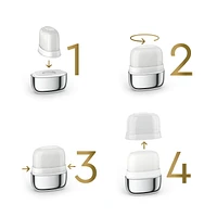 Recharges de Désodorisant Dove Aluminium 32g Recharges de Désodorisant