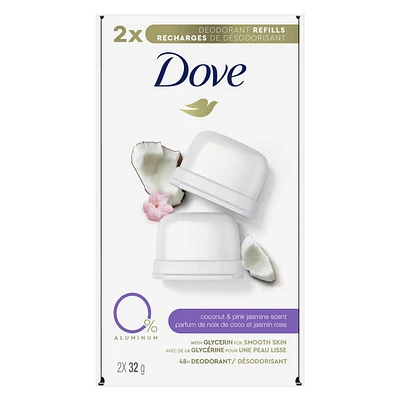 Recharges de Désodorisant Dove Aluminium 32g Recharges de Désodorisant