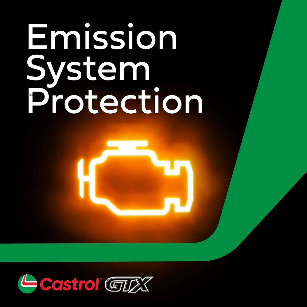 Boîte d’huile à moteur Castrol GTX 10W40 5 l