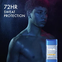 Gillette Antiperspirant and Deodorant for Men, Clear Gel, Slap Shot