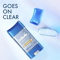 Gillette Antiperspirant and Deodorant for Men, Clear Gel, Slap Shot