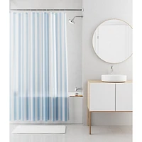 Mainstays Decorative Waterproof Recycled PEVA Shower Curtain