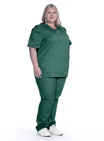 Greentown Canada Scrubs Unisex Scrub Top (Classix 1005