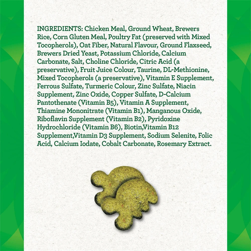 Gâteries dentaires pour chats adultes Greenies, saveur de poulet rôti au four 60g