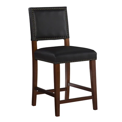 Garland Black Counter Stool