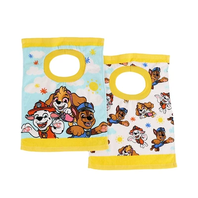 Bavoirs en coton à enfiler Paw Patrol, paquet de 2 Bavoirs en coton à enfiler Paw Patrol