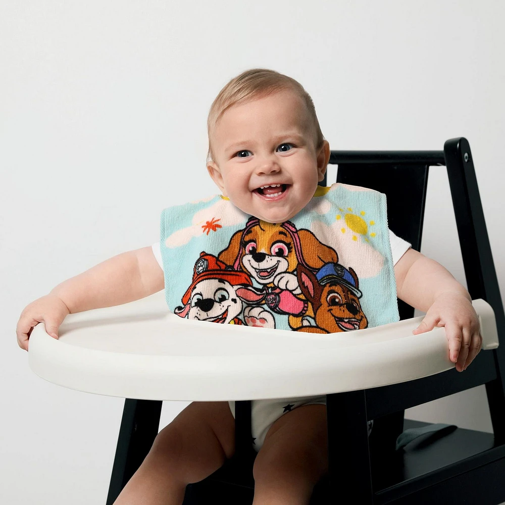 Bavoirs en coton à enfiler Paw Patrol, paquet de 2 Bavoirs en coton à enfiler Paw Patrol