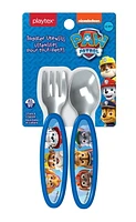 Playtex® Paw Patrol™ Fork & Spoon, No job is too big, no pup is too small!